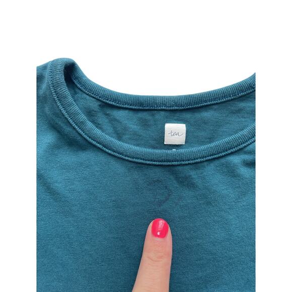 Tea Collection Layered Peacock Dress Size 5 - Picture 6 of 6